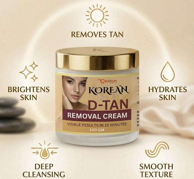 Korean D-Tan Removal Cream (Pack of 2)